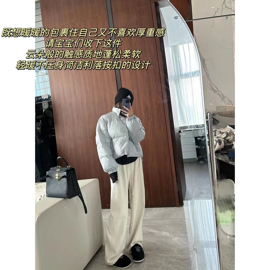 徐秋阳   小泡芙  百搭舒适纯色秋冬简约设计款羽绒衣