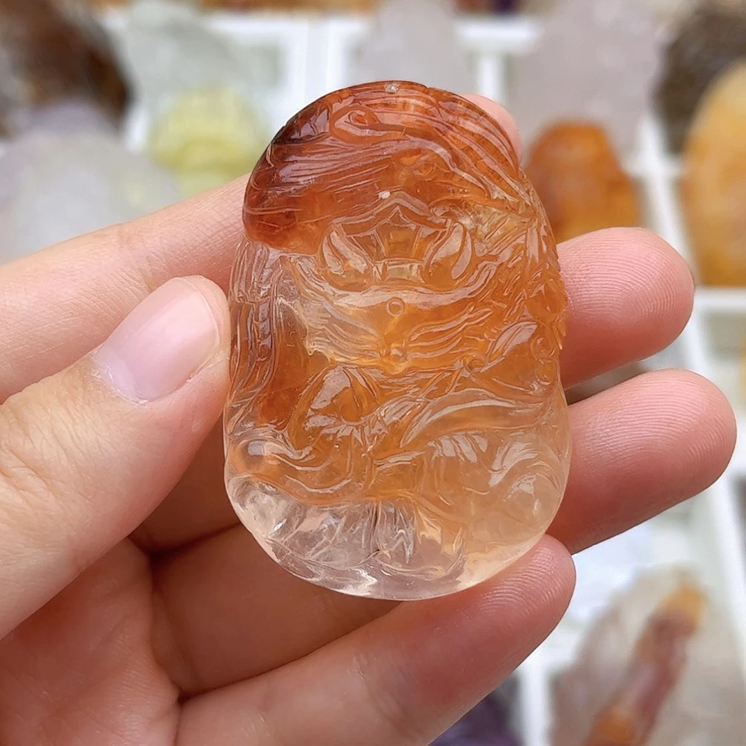 水晶吊坠(不含链)未镶嵌