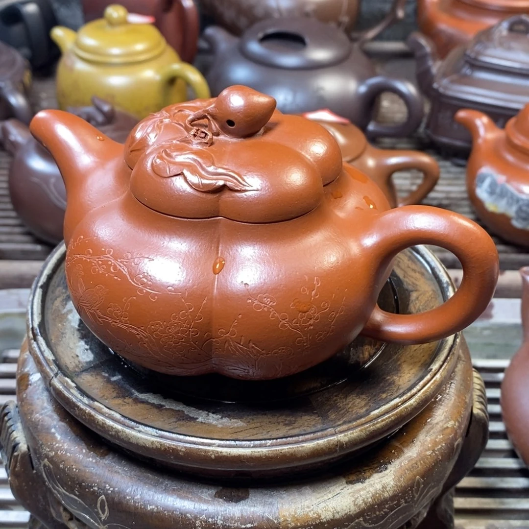 小***孩紫砂茶壶原矿手工98