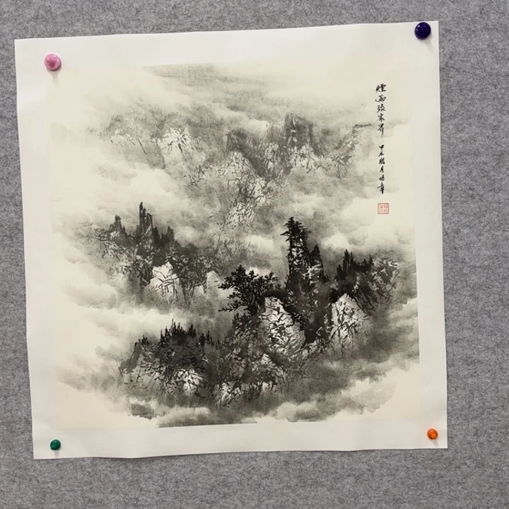 国画花鸟等多种鸟类和鸟类的
