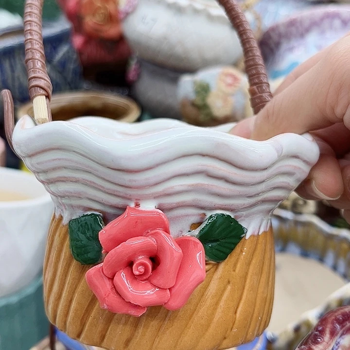 多肉绿植陶瓷花盆