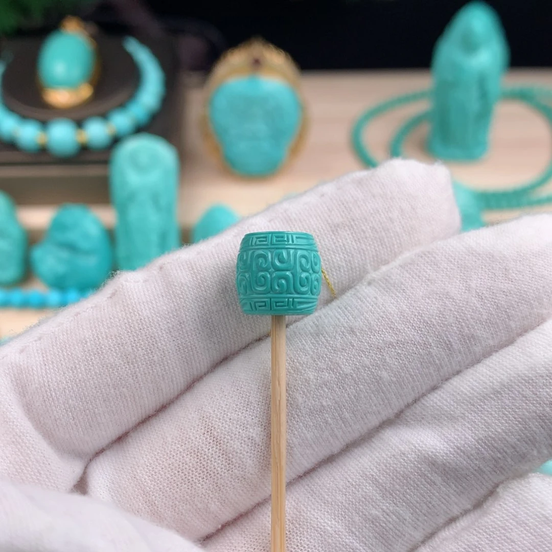 【闪购商品】绿松石珠宝半成品未镶嵌