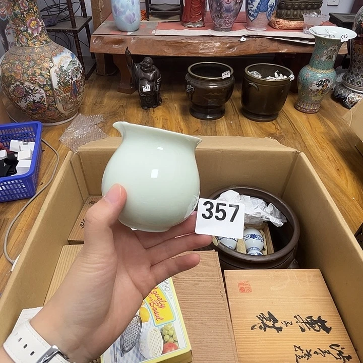 瓷片呀工艺品摆件瓷器摆件正能量