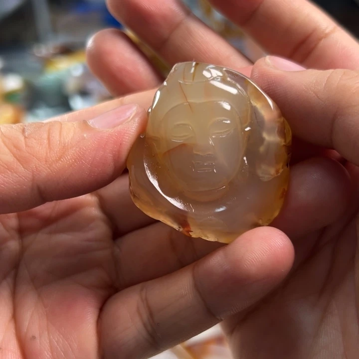 玛瑙/玉髓吊坠(不含链)未镶嵌