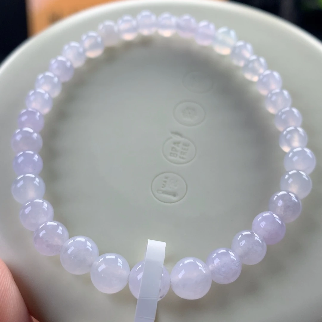 翡翠未镶嵌手链卡5～6.6