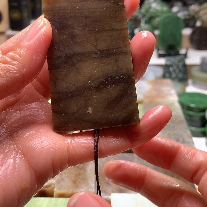 早***茶和田玉（糖玉）未镶嵌珠宝半成品