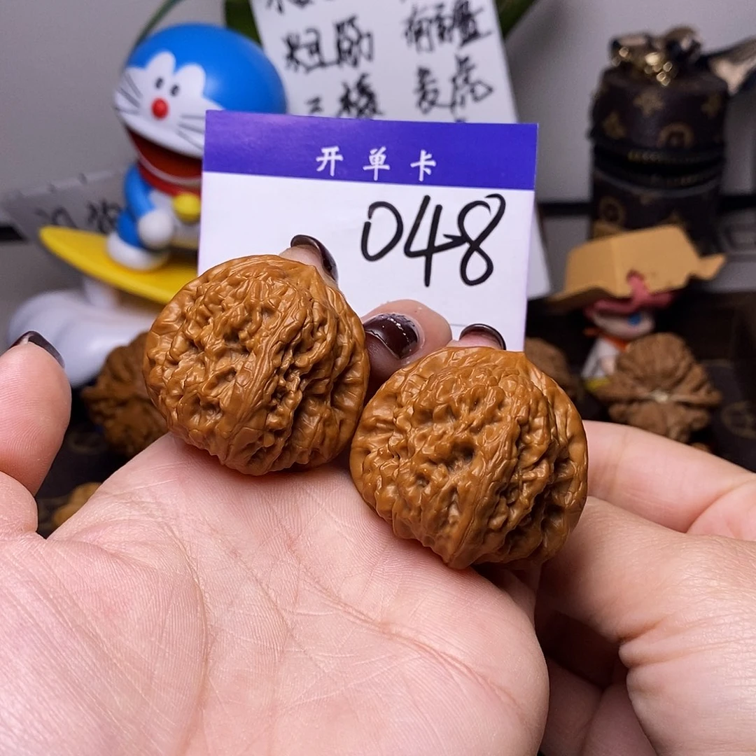 吊坠桃核文玩核桃平谷凹底39微微修n