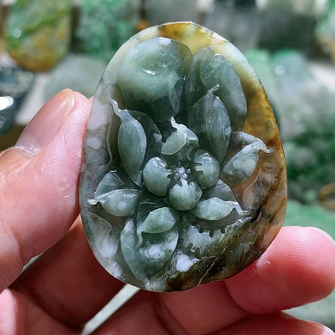 【闪购商品】翡翠颈饰未镶嵌1111111111111