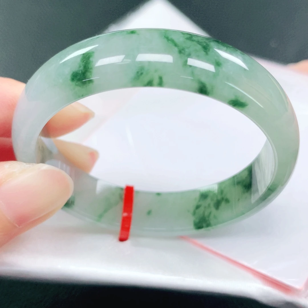 未镶嵌手镯翡翠48圈