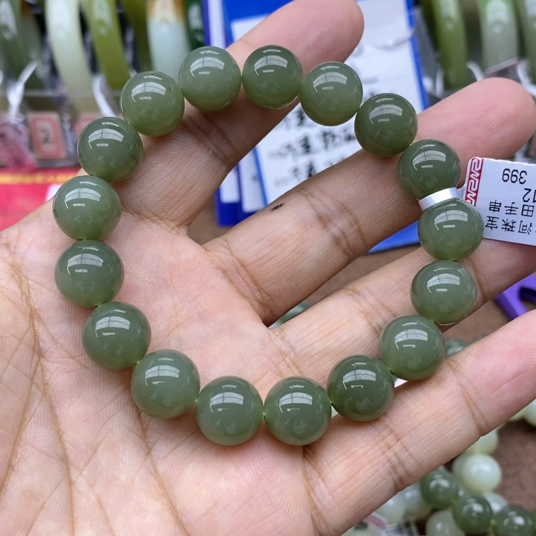 手串未镶嵌和田玉卡12