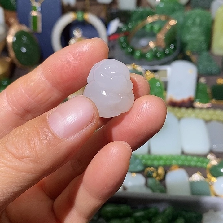 和田玉（白玉）未镶嵌吊坠(不含链)