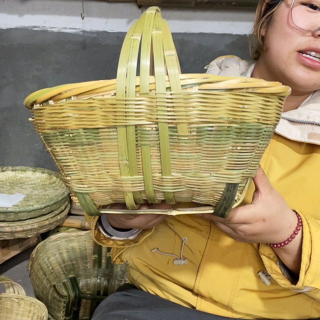 金皮骨架小篮子30厘米