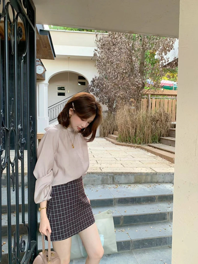 【芝士Cheese】米兰往事 长袖秋包袖显瘦内搭百搭修身半高领上衣