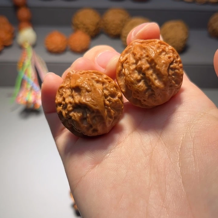 文玩核桃把件九龙959