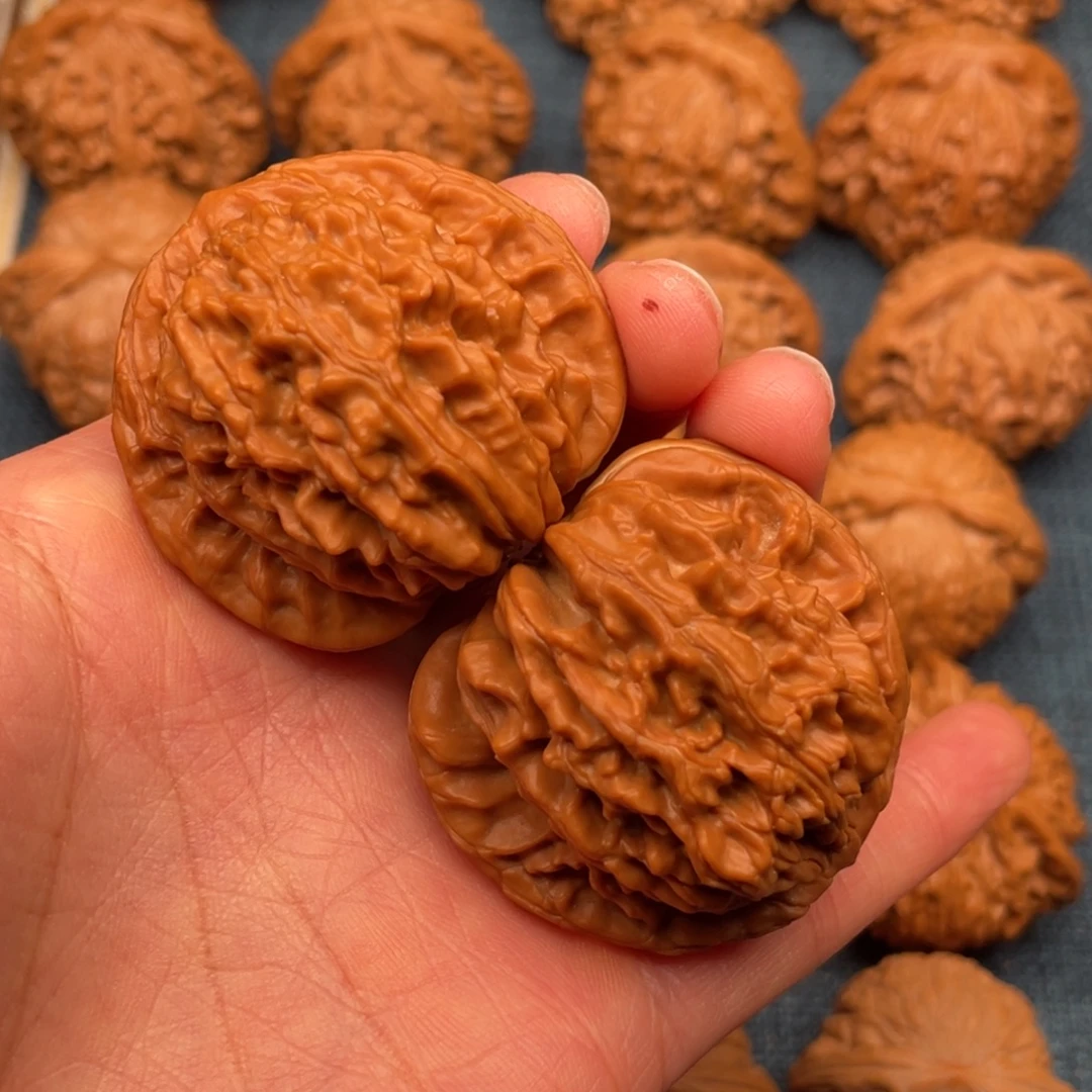 文玩核桃把件43全品平谷楼