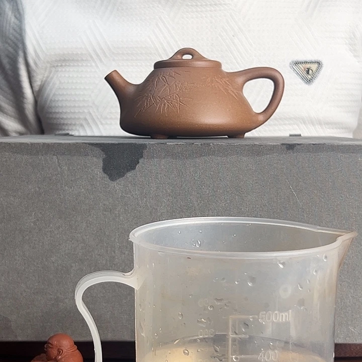 茶壶紫砂团泥刻绘石瓢封釉