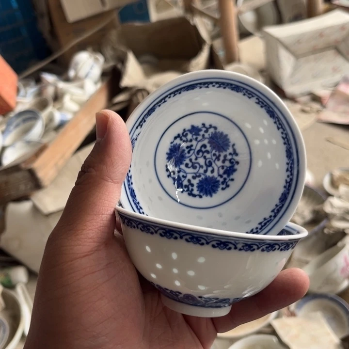 碗陶景德镇高温细白瓷