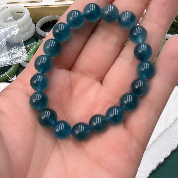 烟晶手链未镶嵌18号