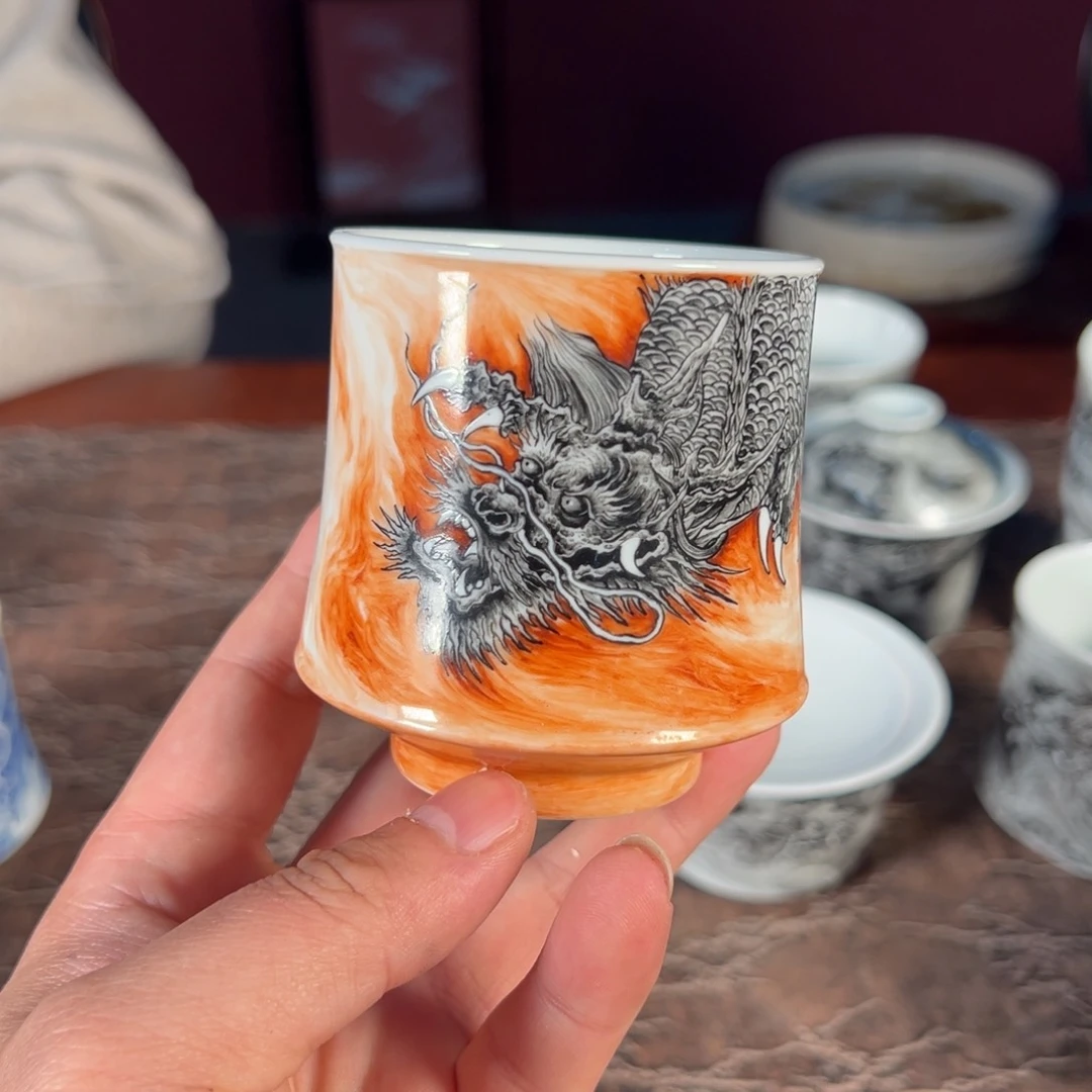杯景德镇手绘陶瓷