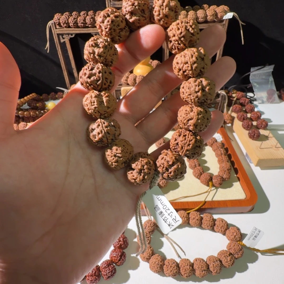 手串金刚菩提20尺寸梅花头货