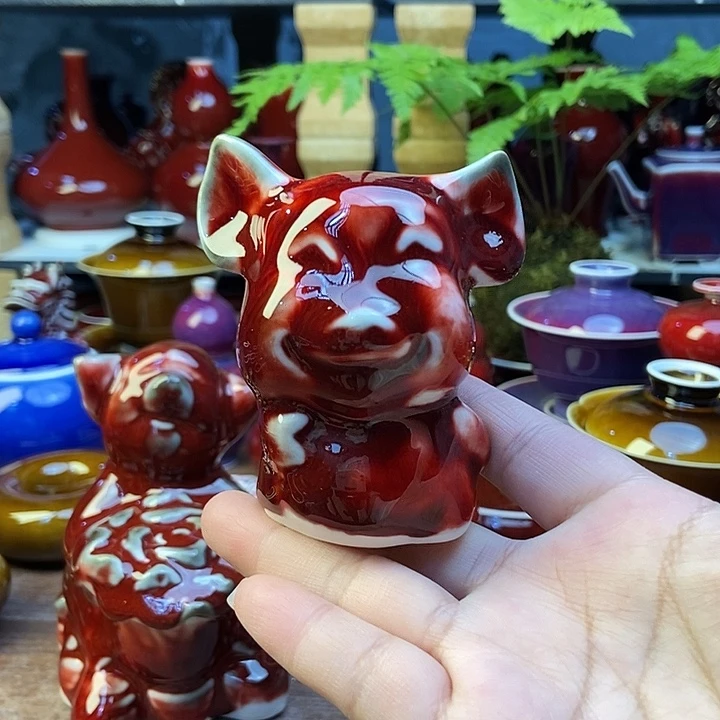 陶瓷景德镇名陶坊原矿郎红