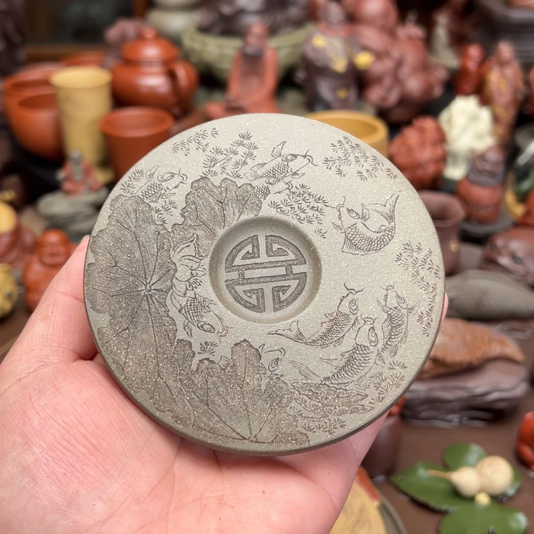 紫砂茶宠紫砂盖置