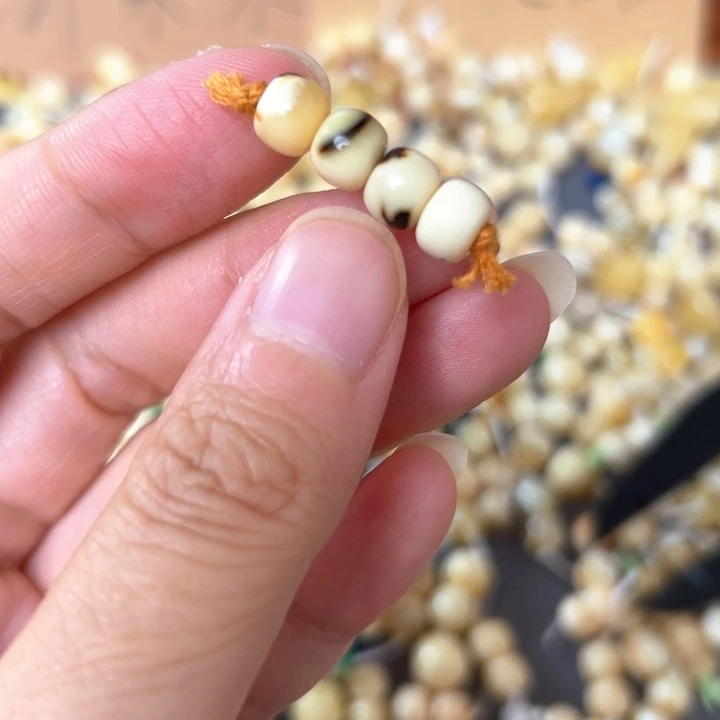 裸石蜜蜡未镶嵌7mm一组