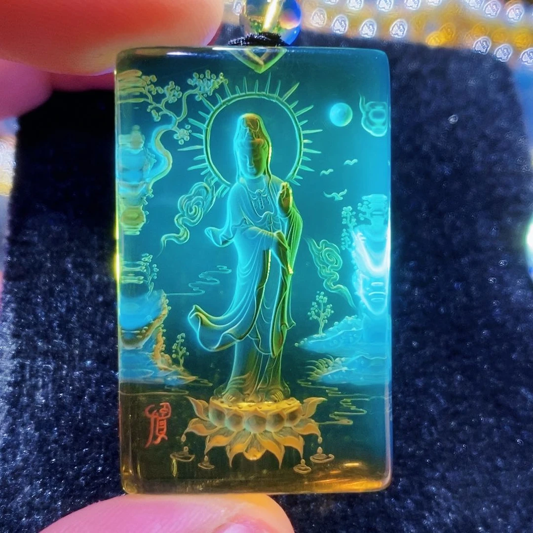【闪购商品】未镶嵌吊坠(不含链)蓝珀