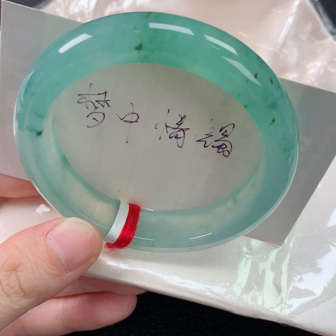 未镶嵌手镯翡翠缅甸天然翡翠手镯55