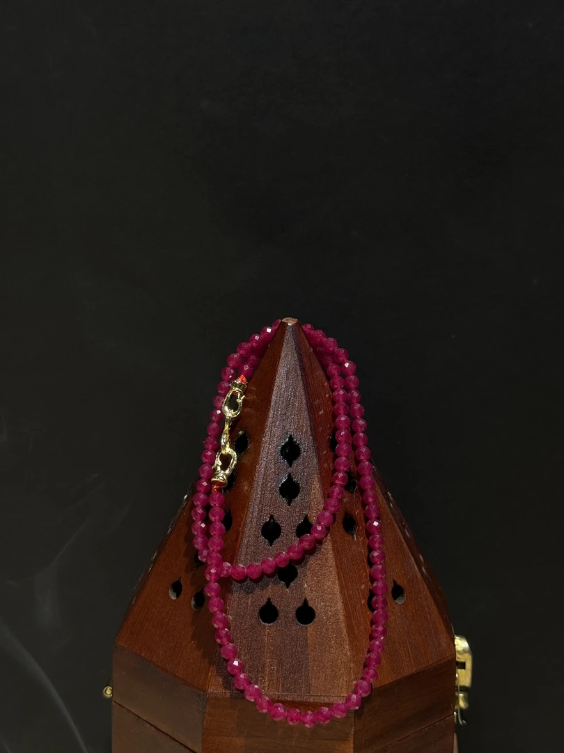 合金手链 【618】红色锁骨项链时尚