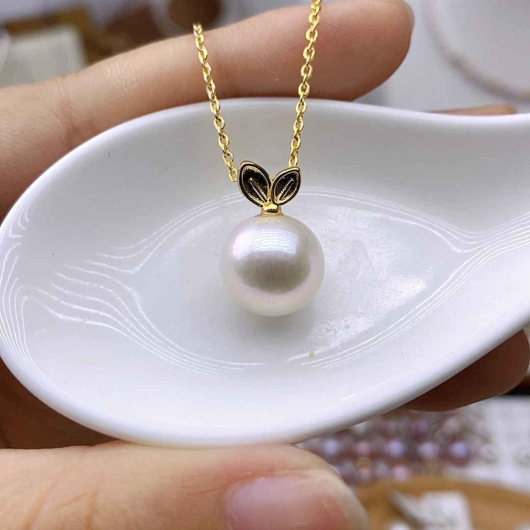 淡水珍珠未镶嵌吊坠(赠链)
