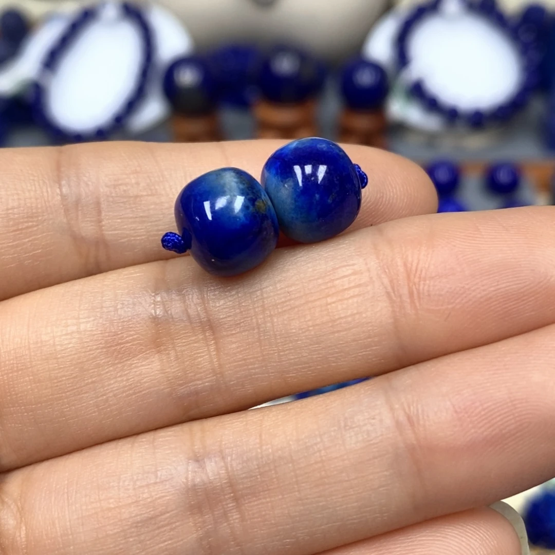 青金石未镶嵌配珠