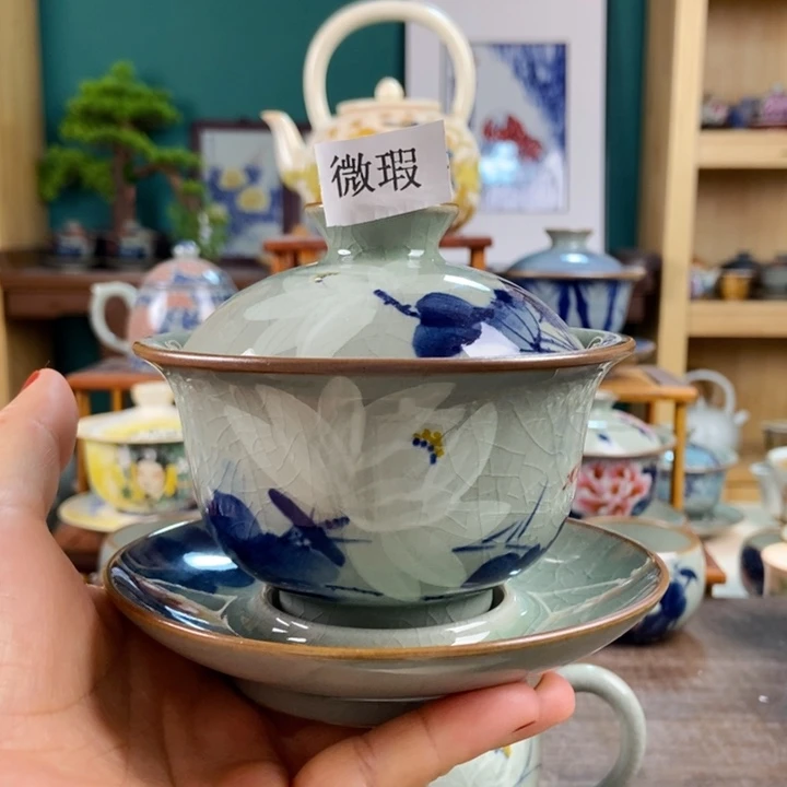 瓷片手工制作工艺精湛等特点为