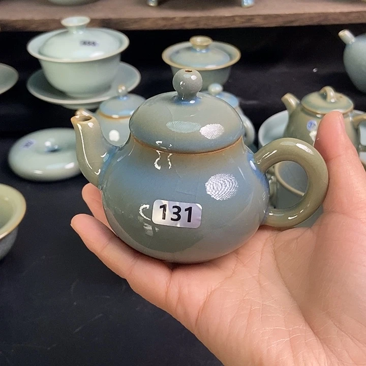 小梨壶手工原矿天蓝