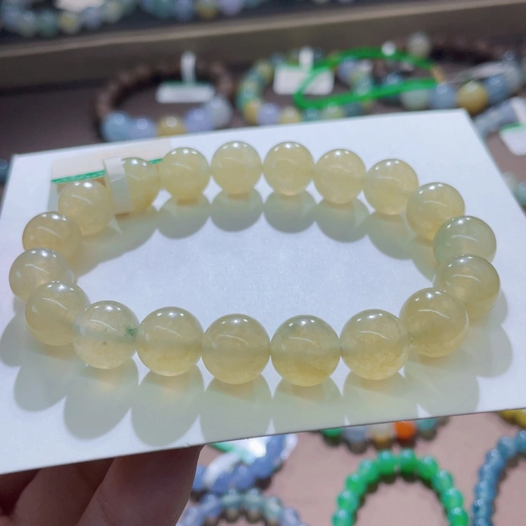 未镶嵌手链翡翠冰雪梨卡10