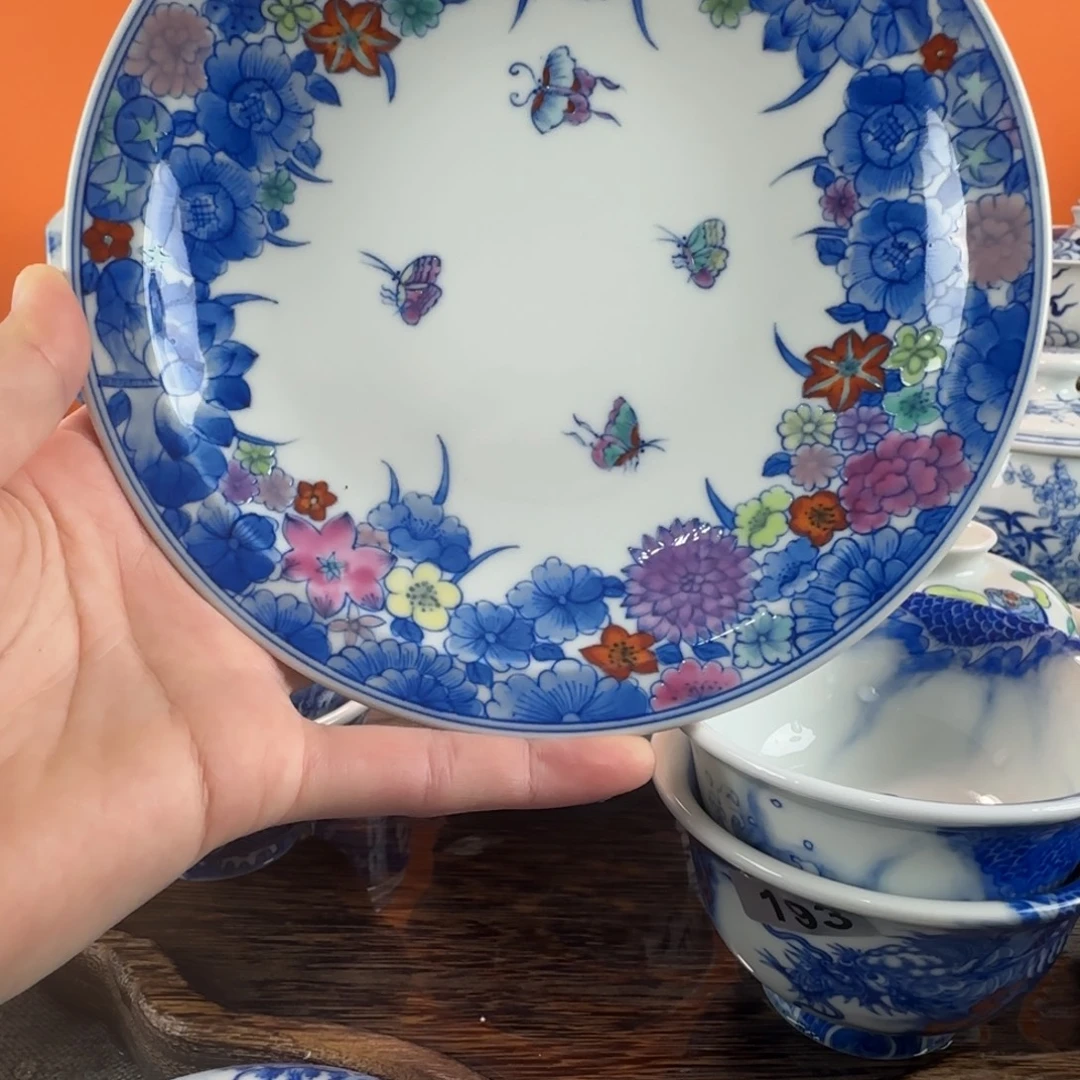 瓷片景德镇手绘青花瓷器177
