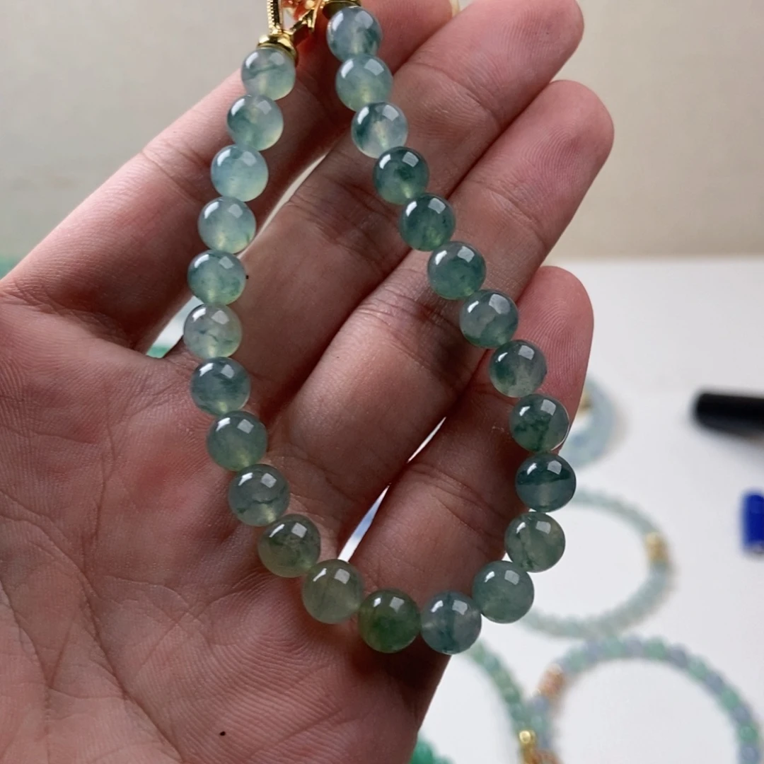 定制翡翠未镶嵌缅甸翡翠a货卡7