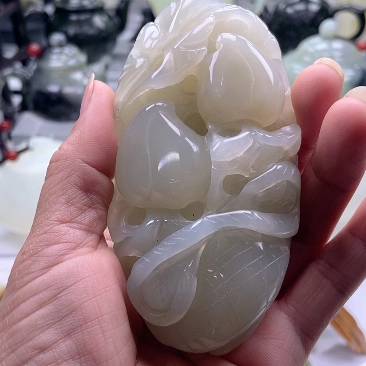 蛇纹石玉手链未镶嵌用****福