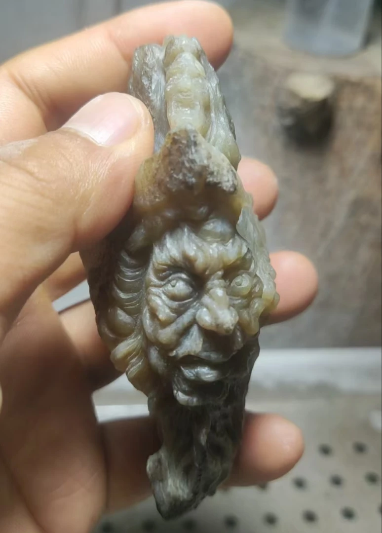 一斗光雕刻件/详情关注直播间介绍
