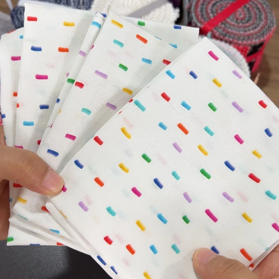 3片品牌纯棉平布45.50厘米一片果子布艺