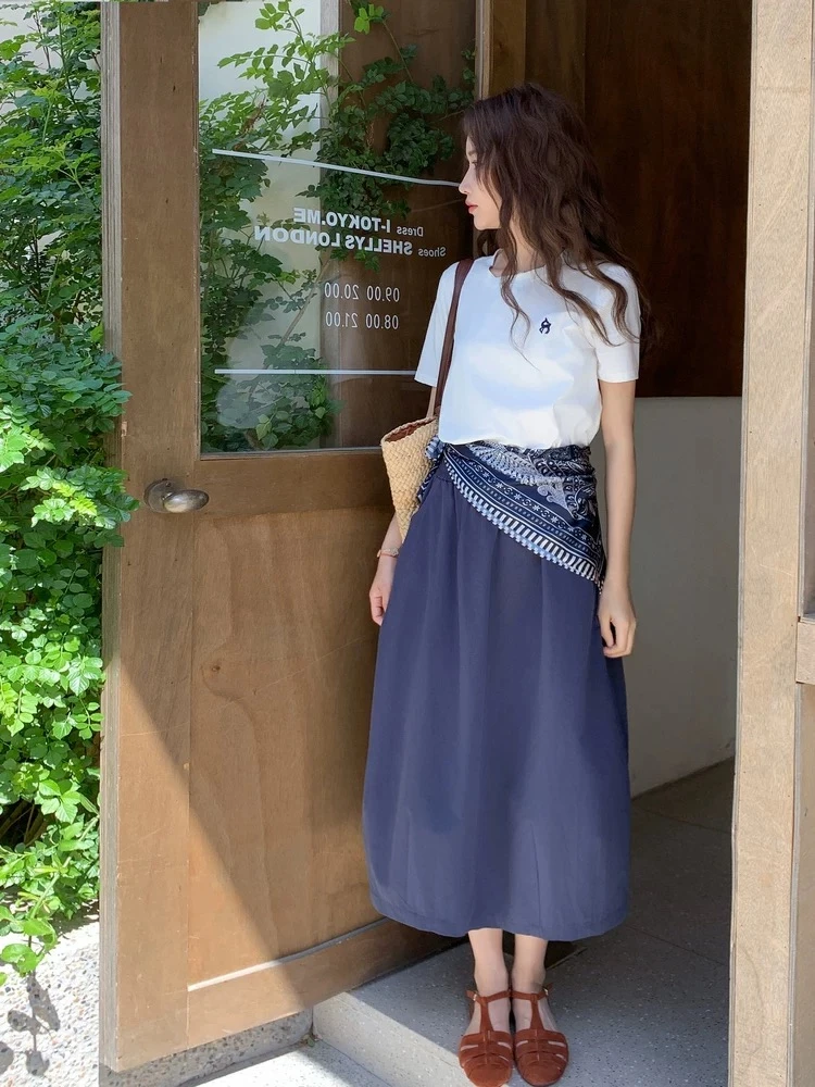 251123#极简风千金风网红夏季INS风时尚套装百搭时尚套装