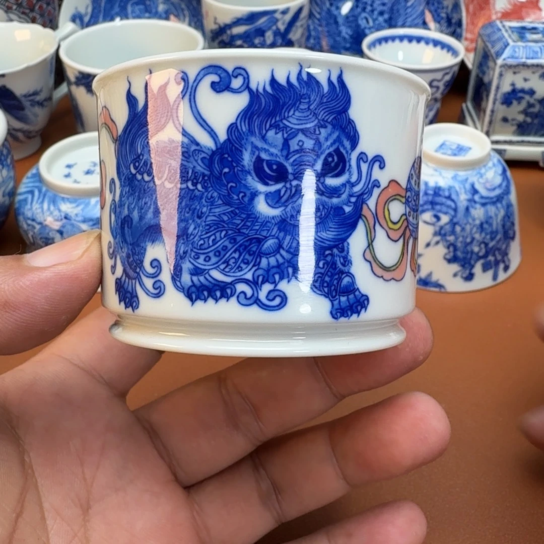 杯子景德镇全手工手绘陶瓷