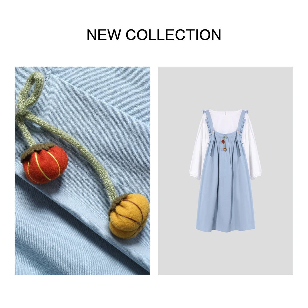 【静秋专属】D1F38105B 秋季女士甜美可爱套装