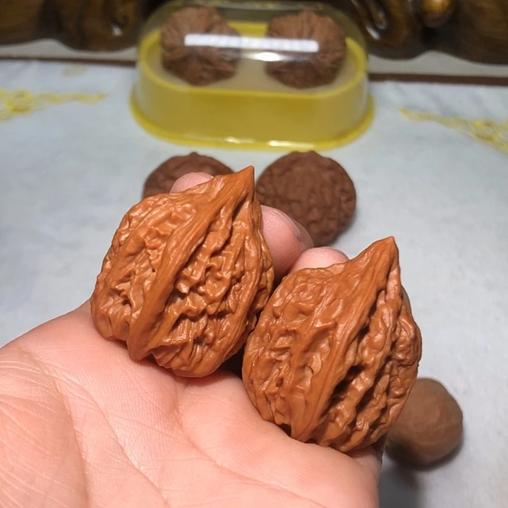 文玩核桃把件31瓷瓶鸭嘴