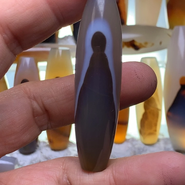 玛瑙/玉髓颈饰未镶嵌146