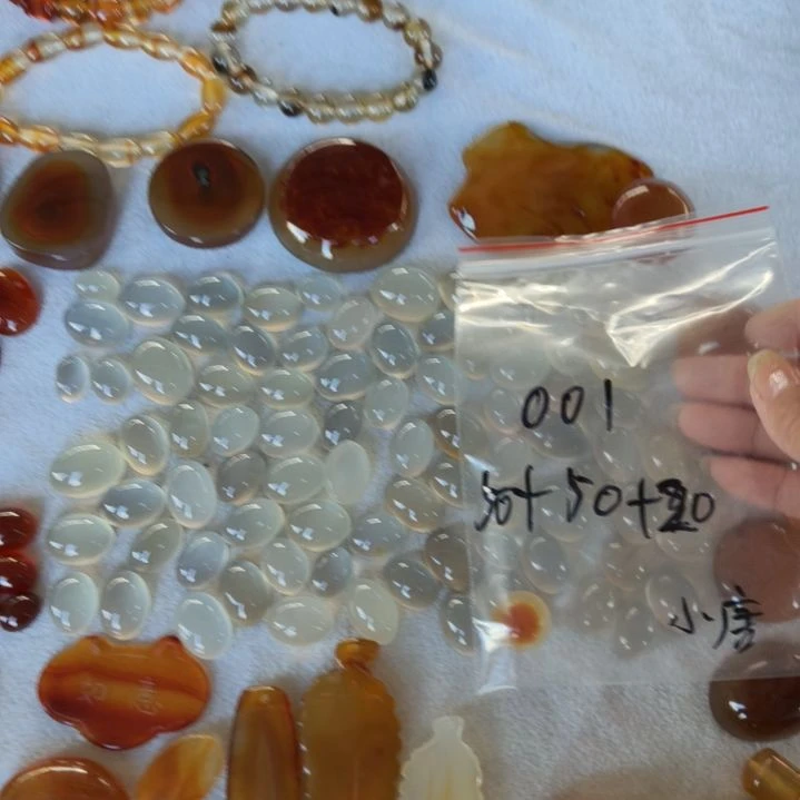 袁***丶玛瑙/玉髓手链未镶嵌001