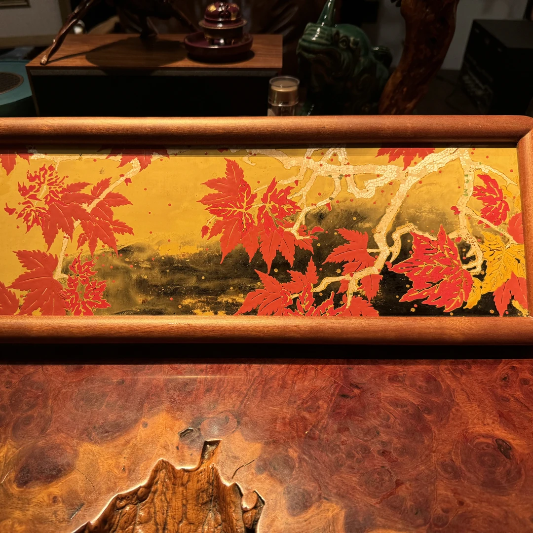 居家装饰画大漆工艺挂画桌面摆件