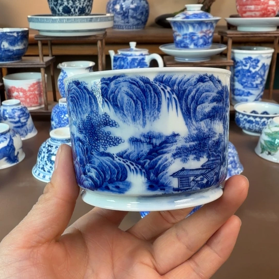景德镇陶瓷手工手绘