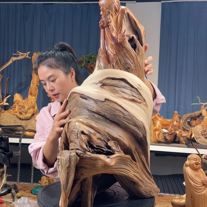柏木（崖柏）随型摆件