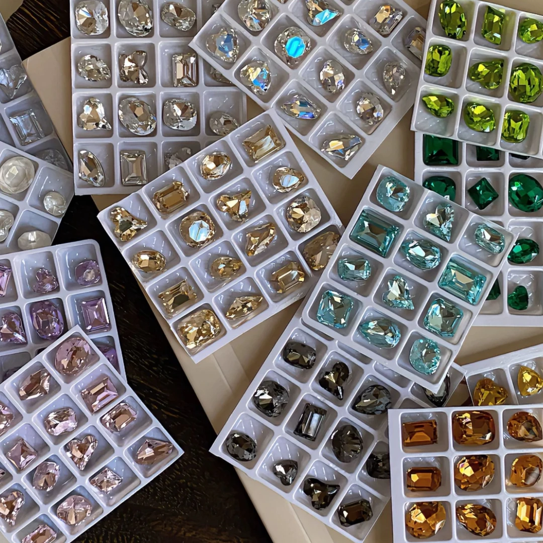 混装梧州极光钻美甲K9水晶